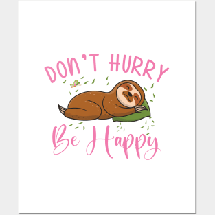 Cute Sloth Lazy Office Worker Working Sloth Statement Chill Posters and Art